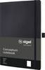 Sigel CO338 Notizbuch Conceptum Softcover DIN A4 blanko Schwarz 97 Blatt