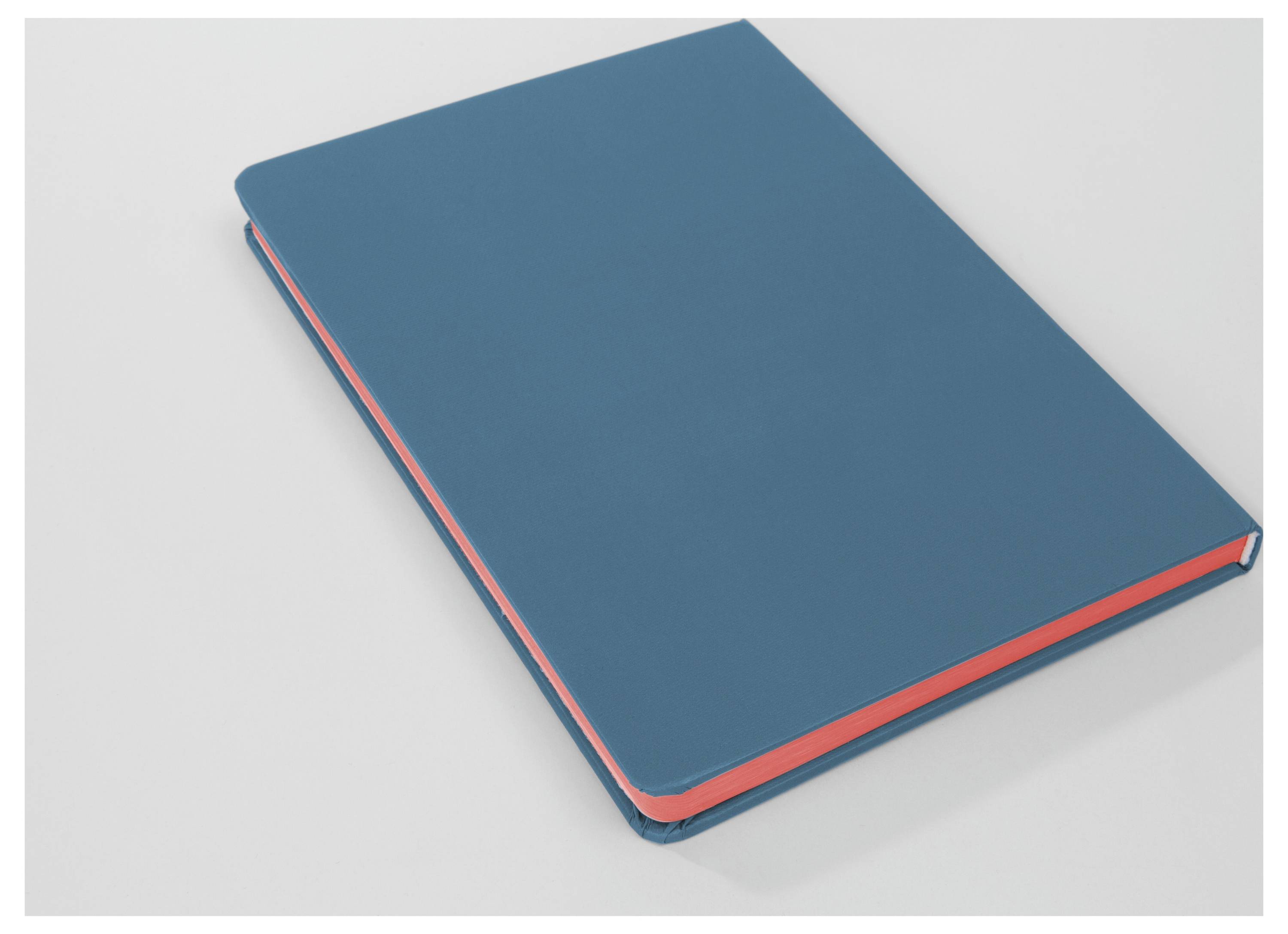 Sigel LS205 Notizbuch Linescape Hardcover DIN A5 liniert Mittelblau, Neonorange Anzahl der Blätter: 88-6