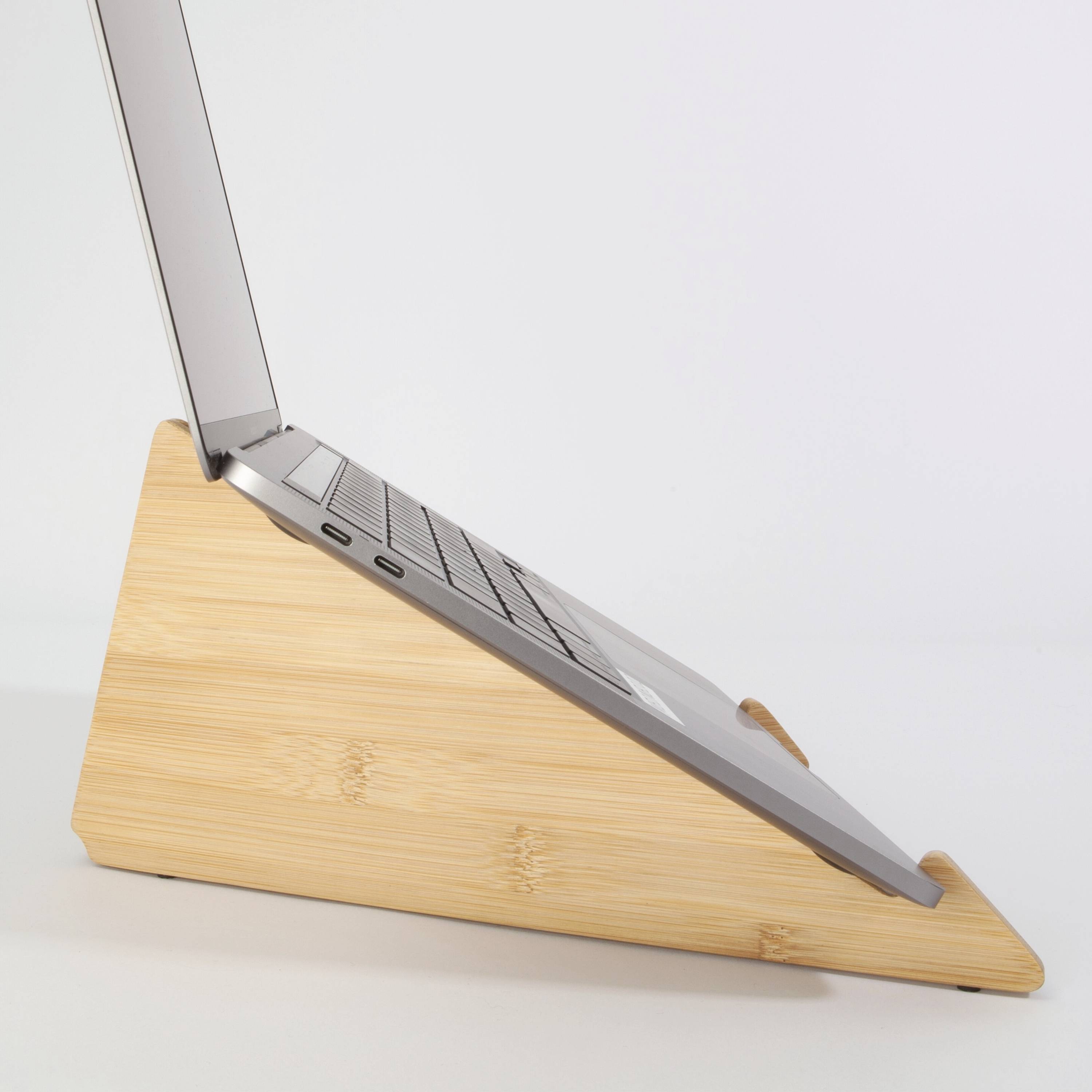 Sigel SA207 Laptophalterung Eyestyle (B x H x T) 30 x 14.50 x 1.80 cm Bambus Beige-3