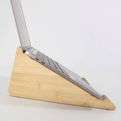Sigel SA207 Laptophalterung Eyestyle (B x H x T) 30 x 14.50 x 1.80 cm Bambus Beige-3