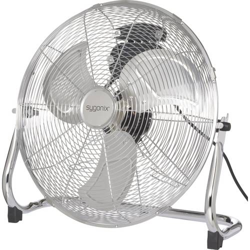 Sygonix Bodenventilator 70 W (Ø x H) 505 mm x 480 mm Chrom