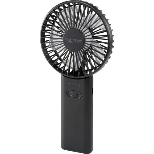 Sygonix Handventilator 4 W Schwarz