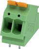 Phoenix Contact 1190363 Leiterplattenklemme 4 mm² Polzahl 2 Grün 100 St. Carton