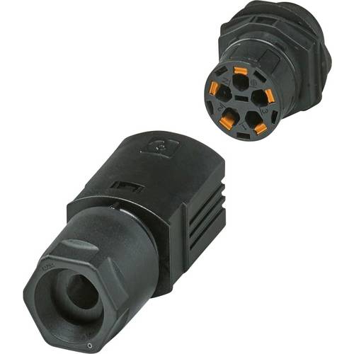 Phoenix Contact 1047345 Wanddurchführung Schwarz