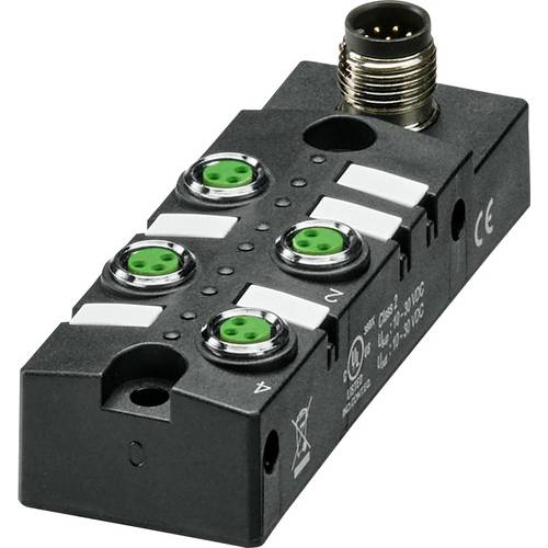 Phoenix Contact SACB- 4/3-L-M12-M8 HD 1197405 Sensor-/Aktor-Box M8-Verteiler mit Metallgewinde 1 St.