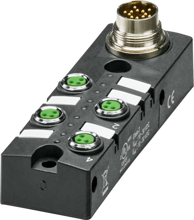 Phoenix Contact SACB- 4/3-L-M16-M8 HD 1197406 Sensor-/Aktor-Box M8-Verteiler mit Metallgewinde 1 St.