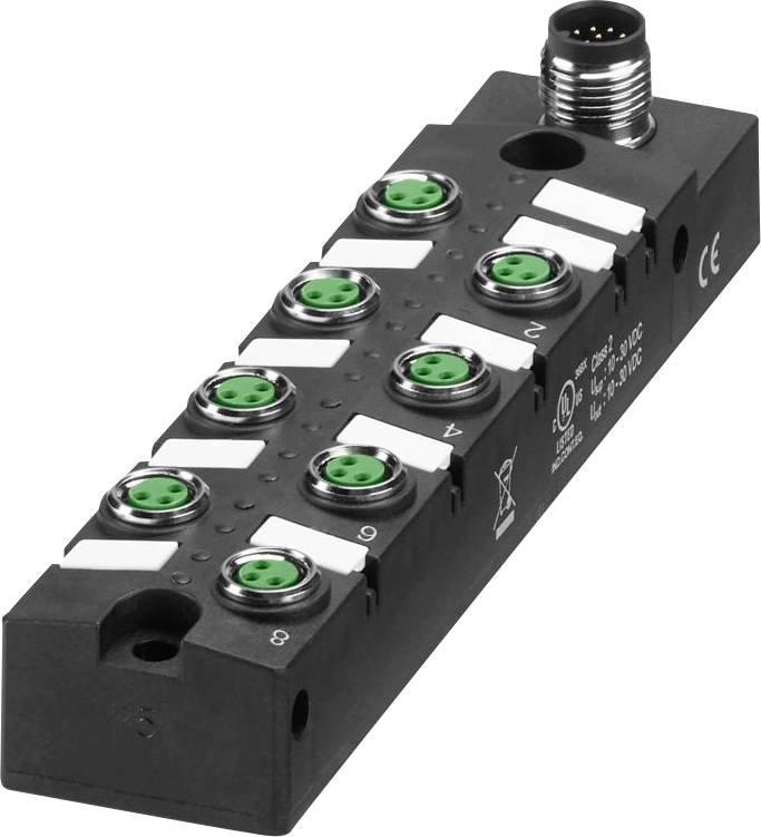 Phoenix Contact SACB- 8/3-L-M12-M8 HD 1197575 Sensor-/Aktor-Box M8-Verteiler mit Metallgewinde 1 St.