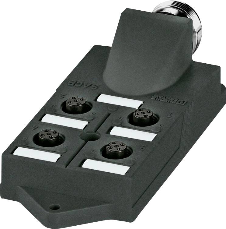 Phoenix Contact SACB-4/ 8-M23 180 1692747 scatola attuatore/sensore Distributore M12 con filettatura in plastica 1 pz.