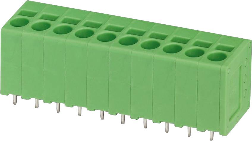 Phoenix Contact 1731468 Leiterplattenklemme Polzahl 1 Grün 400 St.