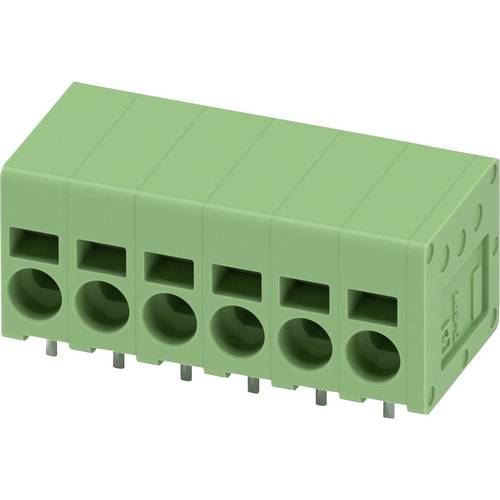 Phoenix Contact 1991011 Leiterplattenklemme Polzahl 6 Grün 80 St.