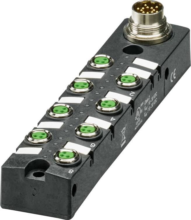 Phoenix Contact SACB- 8/3-L-M16-M8 HD 1166980 Sensor-/Aktor-Box M8-Verteiler mit Metallgewinde 1 St.