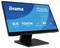 Ein schwarzer Computermonitor mit der Anzeige 'iiyama ProLite T2254MSC' mit folgenden Merkmalen: 21,5" Bildschirm, Touch-PCAP, MPP 2.0 Unterstützung, AG-Beschichtung.
