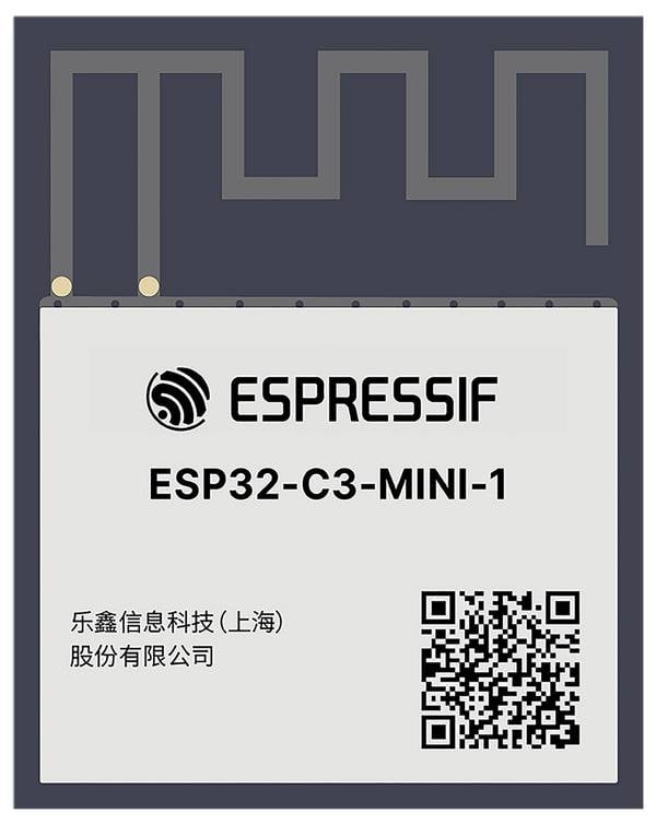Espressif ESP32-C3-MINI-1-H4X WiFi-Modul