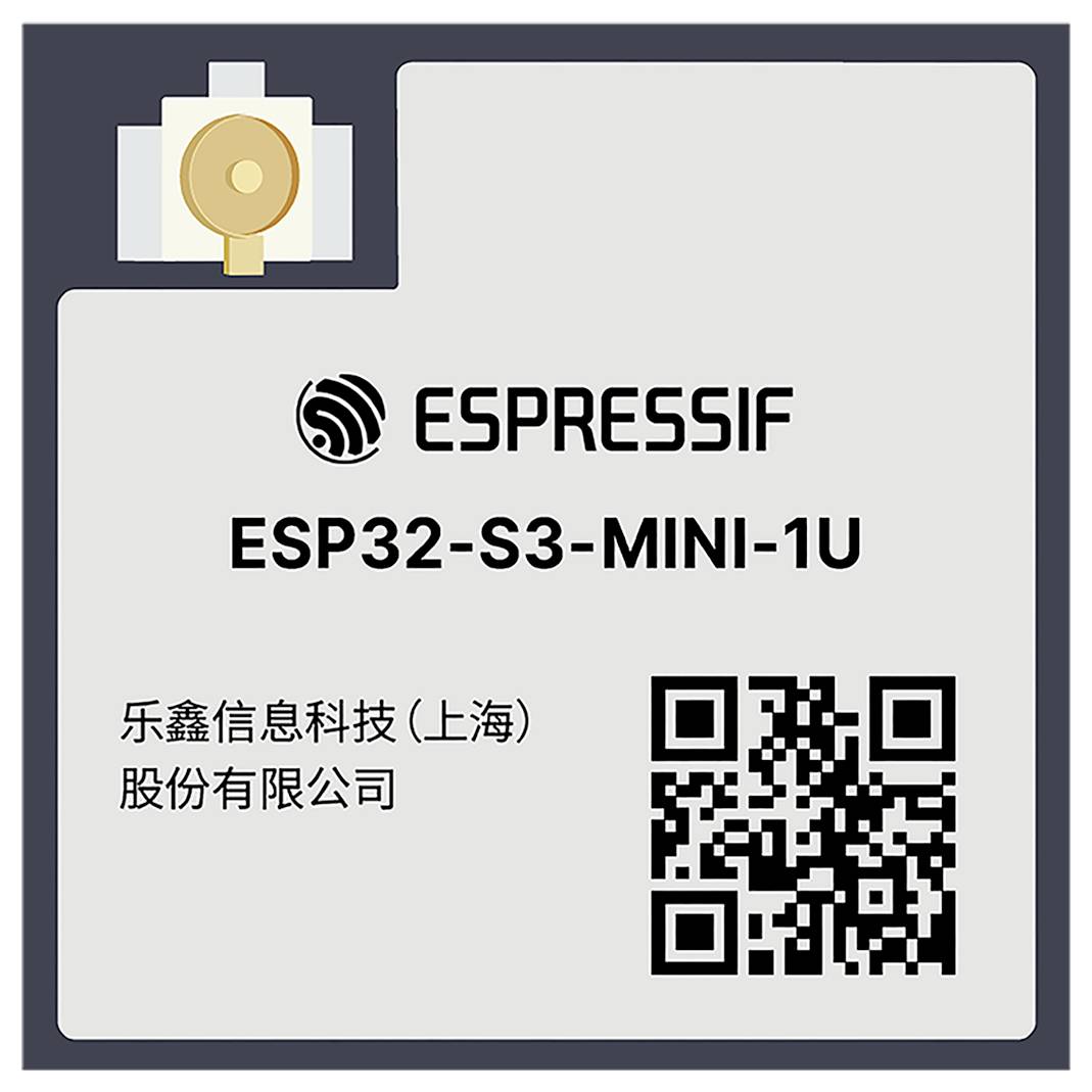 Espressif ESP32-S3-MINI-1U-N8 WiFi-Modul