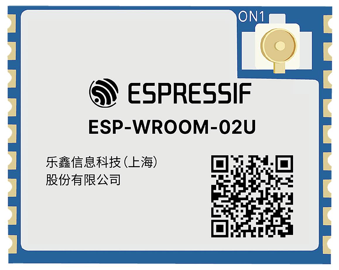 Espressif ESP-WROOM-02U-N4 WiFi-Modul