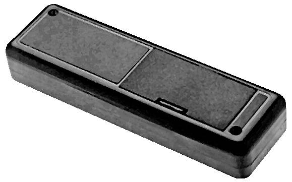 Strapubox 6090 SW Universal-Gehäuse 129 x 40 x 25 5 St.