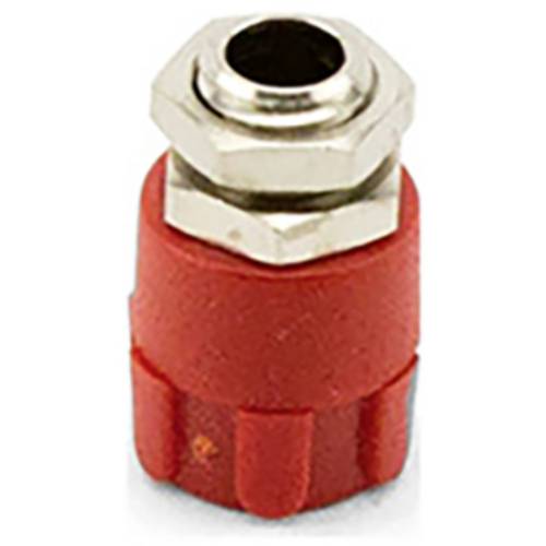 Supertronic HLR-S Einbaubuchse Rot 1 St.