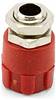Supertronic HLR-S Einbaubuchse Rot 1 St.