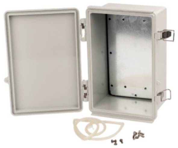 Supertronic PC162411G-S Wand-Gehäuse 240 x 160 x 112 1 St.