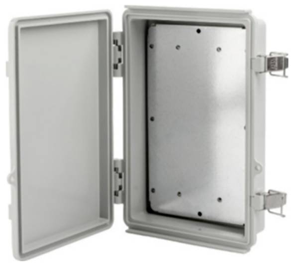 Supertronic PC16245G-S Wand-Gehäuse 240 x 160 x 53 1 St.