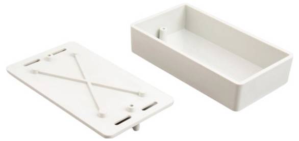 Supertronic PM010G-S Wand-Gehäuse 155 x 86 x 49 1 St.