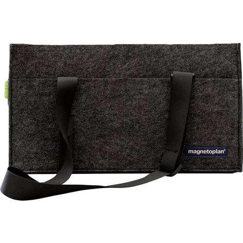 magnetoplan Desk Sharing & Hot Desking Bag ecoAware Tragetasche 11126 45 cm x 25 cm x 15 cm Grau