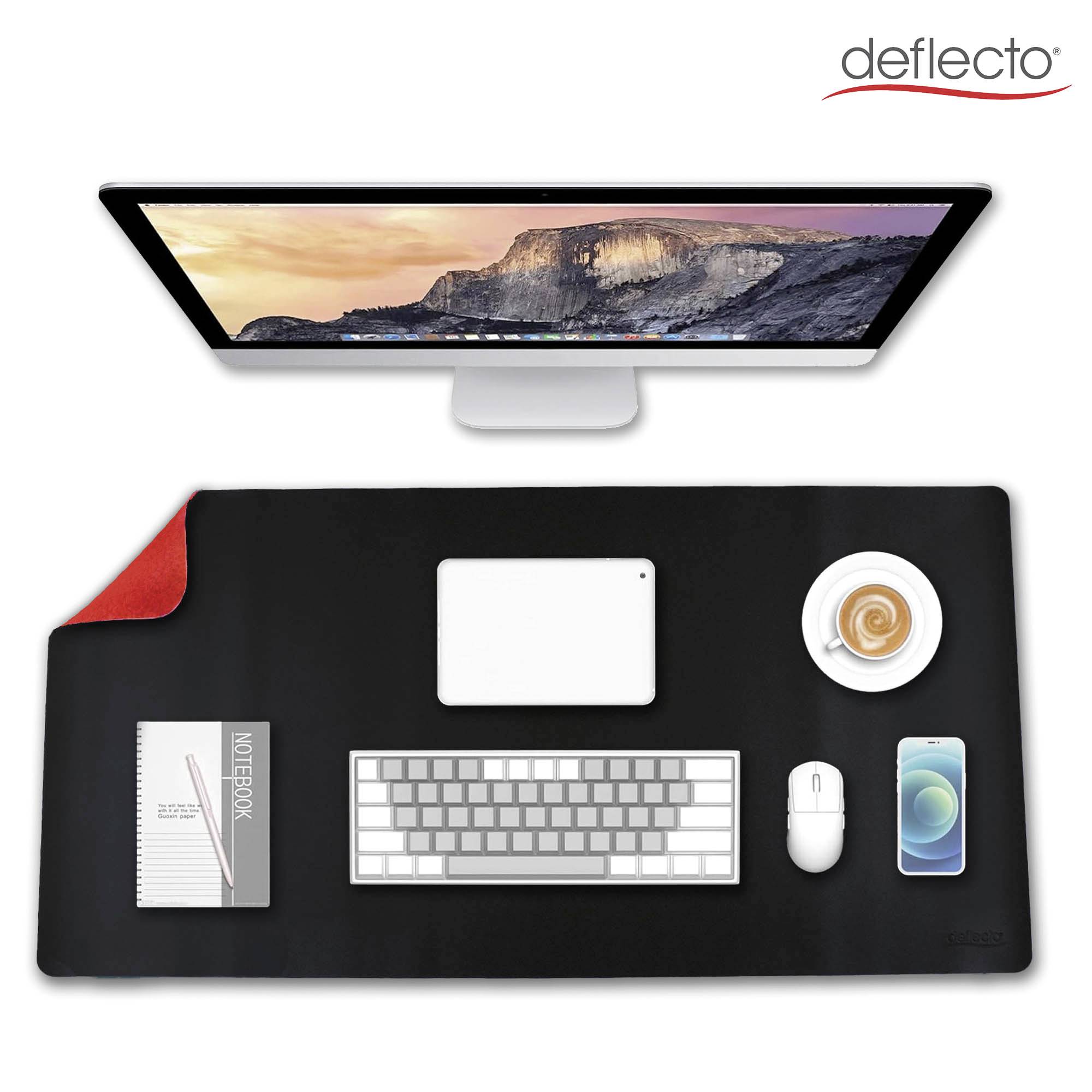 Deflecto DM8040BR Schreibunterlage Schwarz, Rot (B x H) 80 cm x 40 cm 1 St.-2