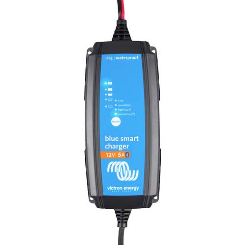 Thumbnail - Victron Energy Bleiakku-Ladegerät Blue Smart IP65s Charger 12/5(1) 230V CEE 7/16 Retail 12 V Ladestrom (max.) 5 A