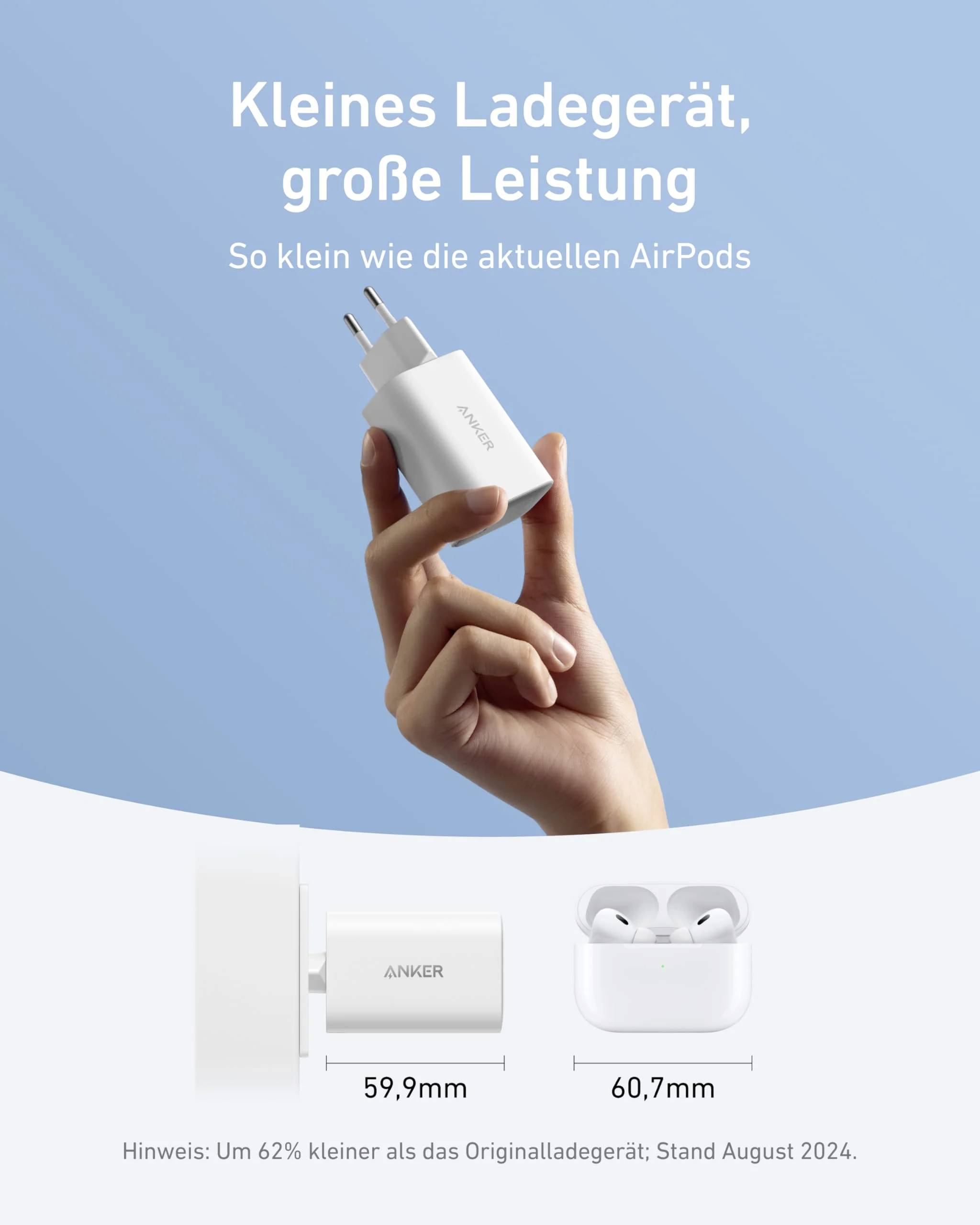 Anker A2679 Ladeadapter 100 W USB-C® Fast Charge Schwarz Innenbereich-2