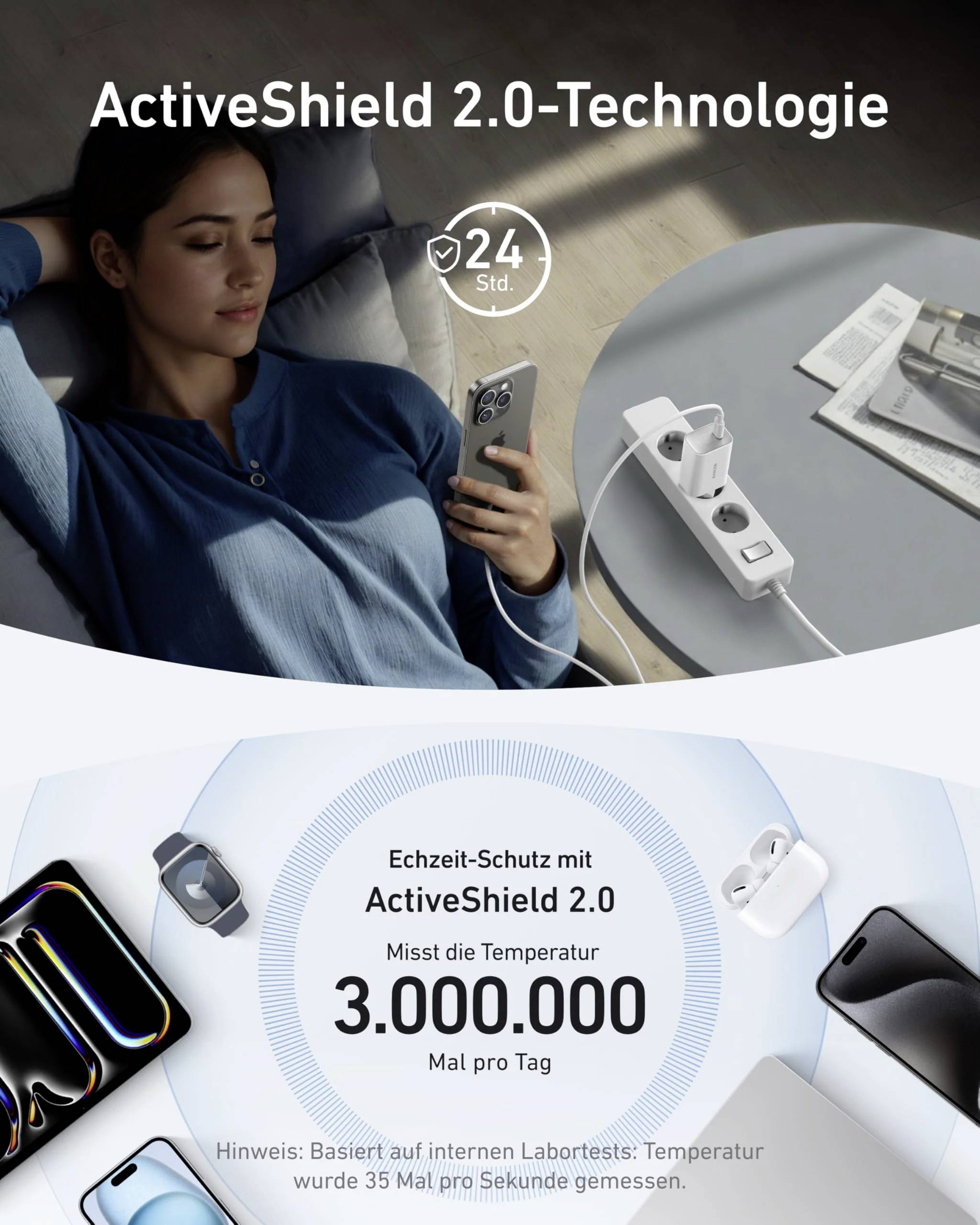 Anker A2679 Ladeadapter 100 W USB-C® Fast Charge Schwarz Innenbereich-4