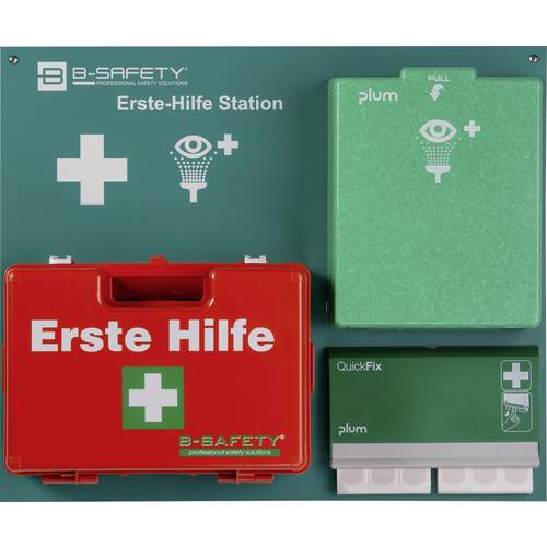 B-SAFETY EH-ST6-157 Erste Hilfe Set DIN 13157, DIN EN 15154-4:2009 600 x 500 x 150 Rot, Grün