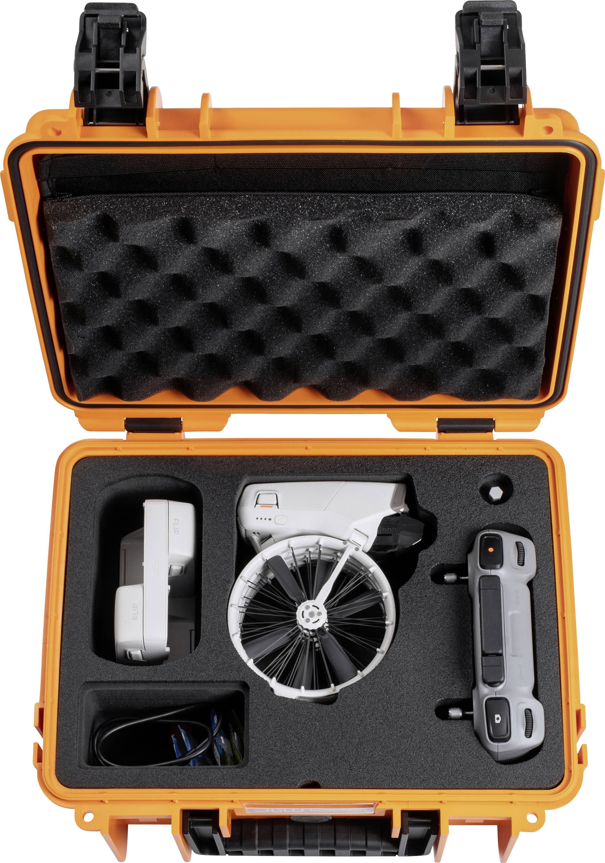 B & W International 11.7 l (B x H x T) 36.5 x 29.5 x 17 cm Orange PP.117.O.Flip