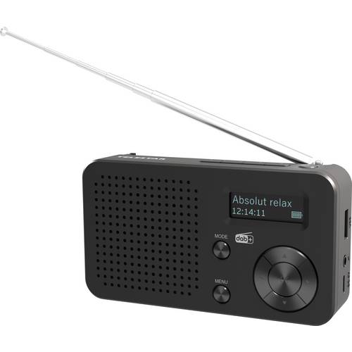 Thumbnail - Telestar TELESTAR TOP 100 Schwarz Akku-Radio DAB+, UKW Bluetooth®, USB Akku-Ladefunktion, wiederaufladbar, Weckfunktion ...