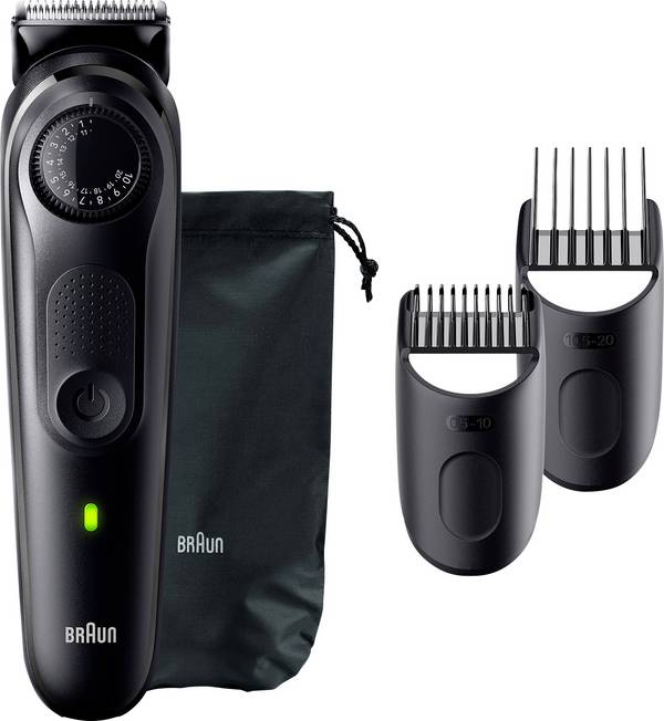 Braun BRAUN - Bartschneider BeardTrimmer BT5430 Bartschneider abwaschbar Schwarz