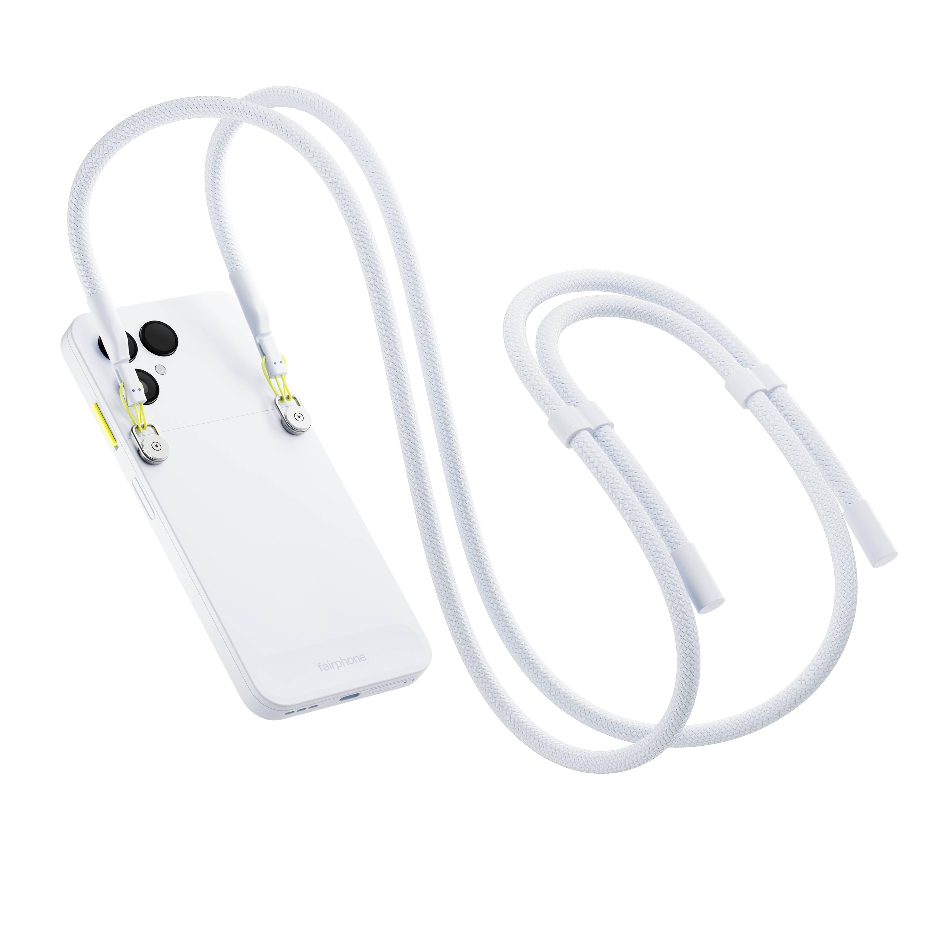 Fairphone Lanyard Trageband Fairphone 6 Weiß Stoßfest F6LANY-1WH-WW1-1