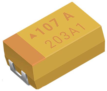 AVX TAJA105K016RNJ Tantal-Kondensator 16 V/DC 10 % (L x B x H) 3.2 x 1.6 x 1.6 mm 1 St.