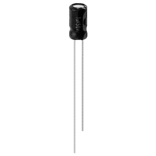 Jamicon Subminiatur Elektrolyt-Kondensator radial bedrahtet 50 V/DC 20 % (Ø x H) 4.0 mm x 7.0 mm 1 St.