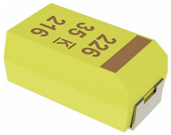 Kemet T495X227K010ATE100 Tantal-Kondensator SMD 220 µF 10 V/DC 10 % (L x B x H) 7.3 x 4.3 x 4.1 mm 1 St. Tape and Reel