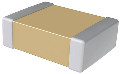 Kemet Keramik-Kondensator 0603 50 V/DC 10 % (L x B) 1.6 mm x .8 mm 1 St.