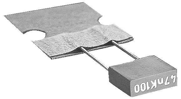 Kemet 1 stuk(s) MKT-foliecondensator Radiaal bedraad 63 V/DC, 40 V/AC 10 % (l x b x h) 7.2 x 3.5 x 7.5 mm