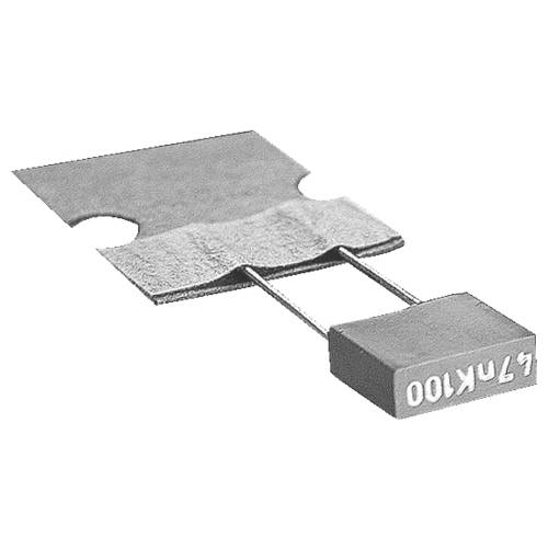 Kemet 1 St. MKT-Folienkondensator radial bedrahtet 63 V/DC, 40 V/AC 10 % (L x B x H) 7.2 x 3.5 x 7.5 mm