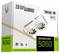 ZOTAC GAMING GeForce RTX 5050 Grafikkarte Verpackung, mit Hervorhebung der Twin Edge OC White Edition, mit DLSS 4, Raytracing, 8 GB Arbeitsspeicher.