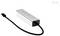 Silberner rechteckiger USB-Hub mit drei Anschlüssen und einem schwarzen Kabel, in der Ecke mit der Marke 'i-tec' versehen.