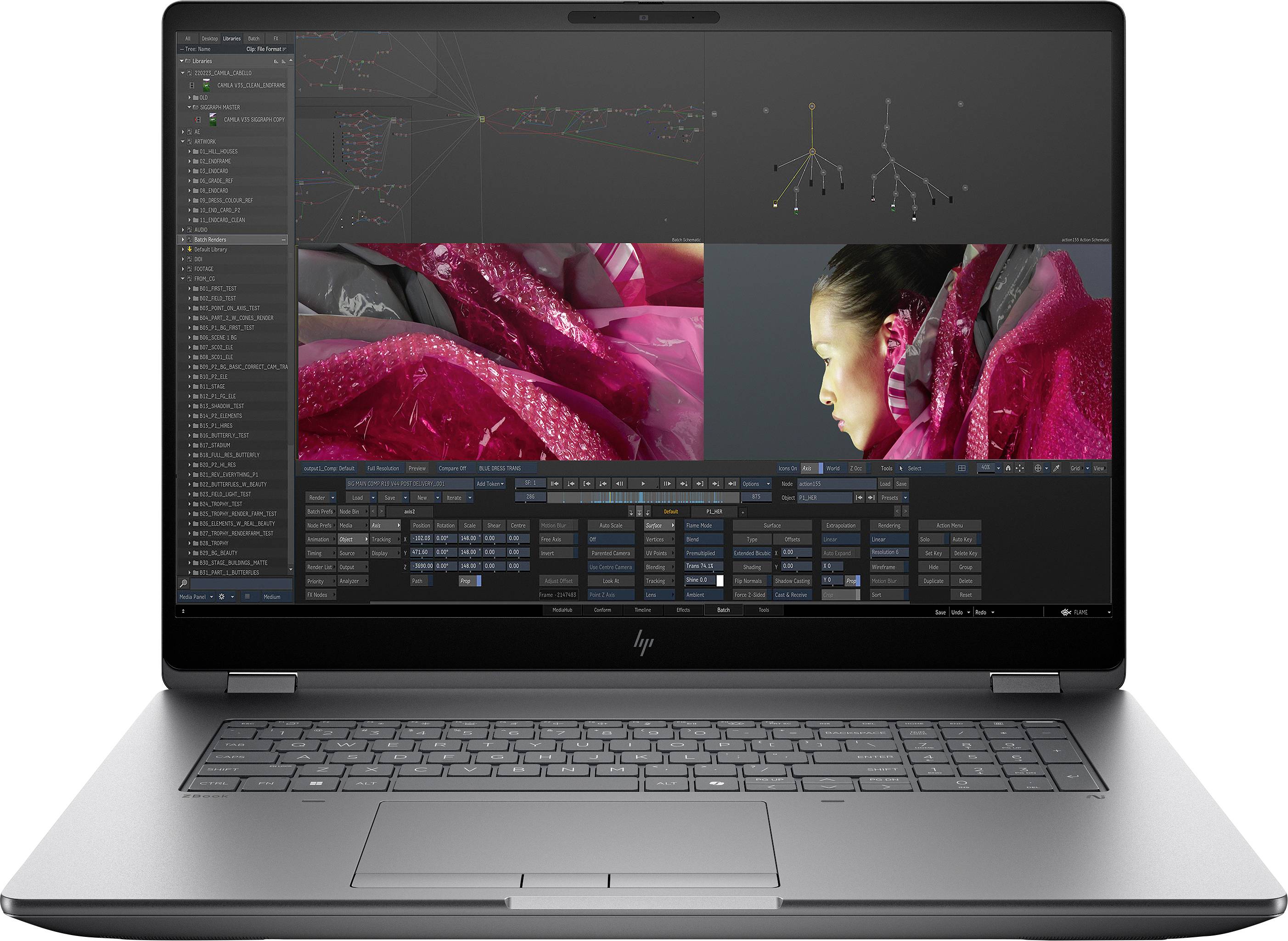 HP Workstation Notebook ZBook Fury G1i 45.7 cm (18 Zoll) WQXGA Intel® Core™ Ultra 9 285HX 64 GB RAM 2 TB SSD Deutsch, QW...