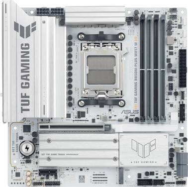 Asus TUF GAMING B850M-PLUS Mainboard Sockel (PC) AMD® AM5 Formfaktor (Details) Micro-ATX Mainboard-Chipsatz AMD® B850