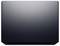 Geschlossener Laptop mit einer metallischen, dunklen Oberfläche, Frontansicht mit dem "Dell"-Logo in der Mitte.