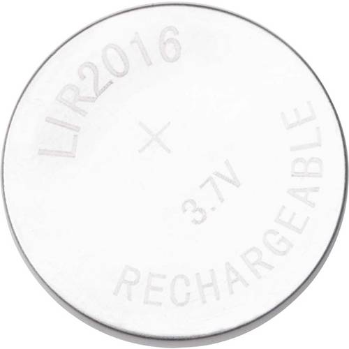 Thumbnail - Akyga AKY1981 Knopfzellen-Akku LIR 2016 Li-Ion 22 mAh 3.7 V 1 St.