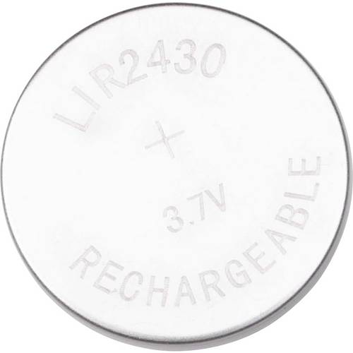 Thumbnail - Akyga AKY1889 Knopfzellen-Akku LIR 2430 Li-Ion 95 mAh 3.7 V 1 St.