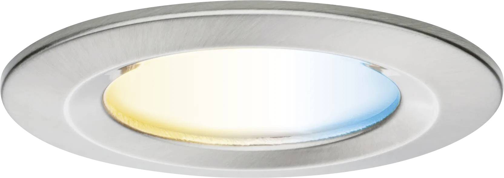 Paulmann 92448 LED-Deckenleuchte, LED-Einbauleuchte 6 W Eisen (gebürstet)