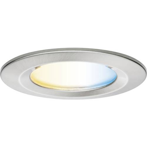 Paulmann 92448 LED-Deckenleuchte, LED-Einbauleuchte 6 W Eisen (gebürstet)